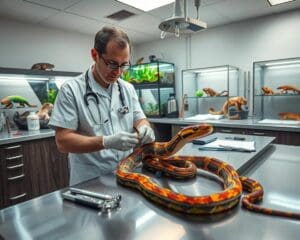 Tierarzt für Reptilien: Exotische Tiere sicher behandeln