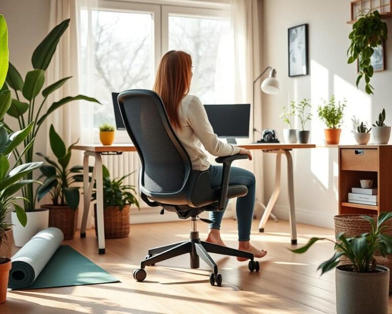 Tipps für eine bessere Haltung im Alltag und beim Arbeiten