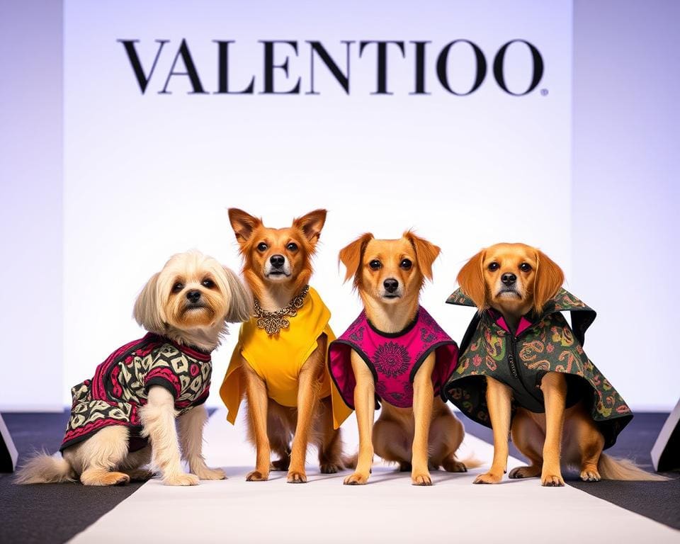 Valentino Hundemode hochwertige Stoffe und einzigartige Designs