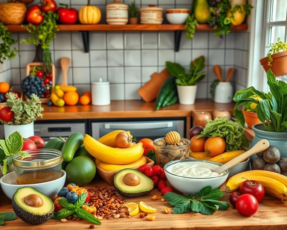 Vegane Gesichtsmasken aus Küchenzutaten