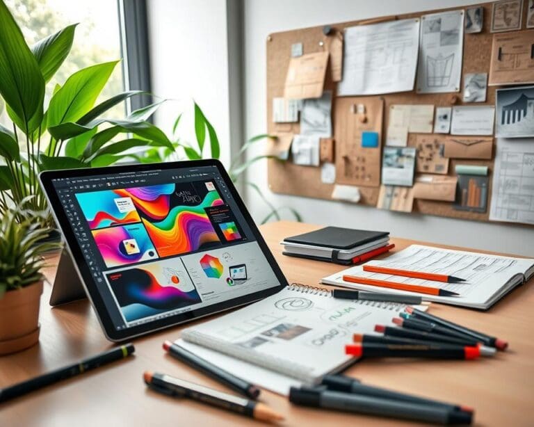 Welche Tools fördern die Innovation im Grafikdesign?