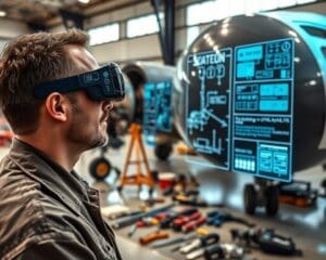 Wie wird Augmented Reality für die Wartung von Luftfahrzeugen genutzt?