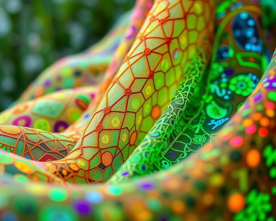 innovative Materialien aus synthetischer Biologie in Textilien
