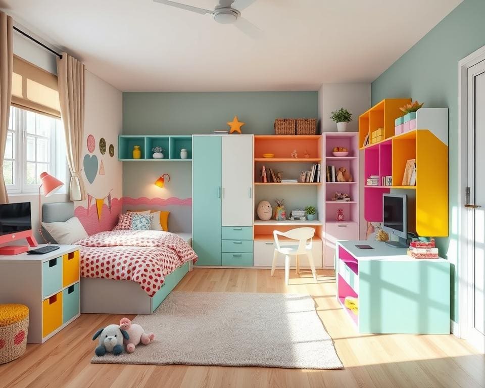 multifunktionale Möbel im Kinderzimmer