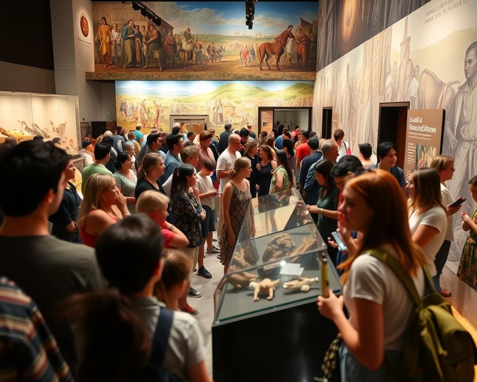 spannende Erzählweise von Museumsführern