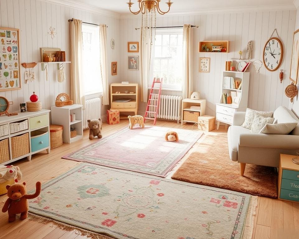 Teppiche im Vintage-Look für charmante Kinderzimmer