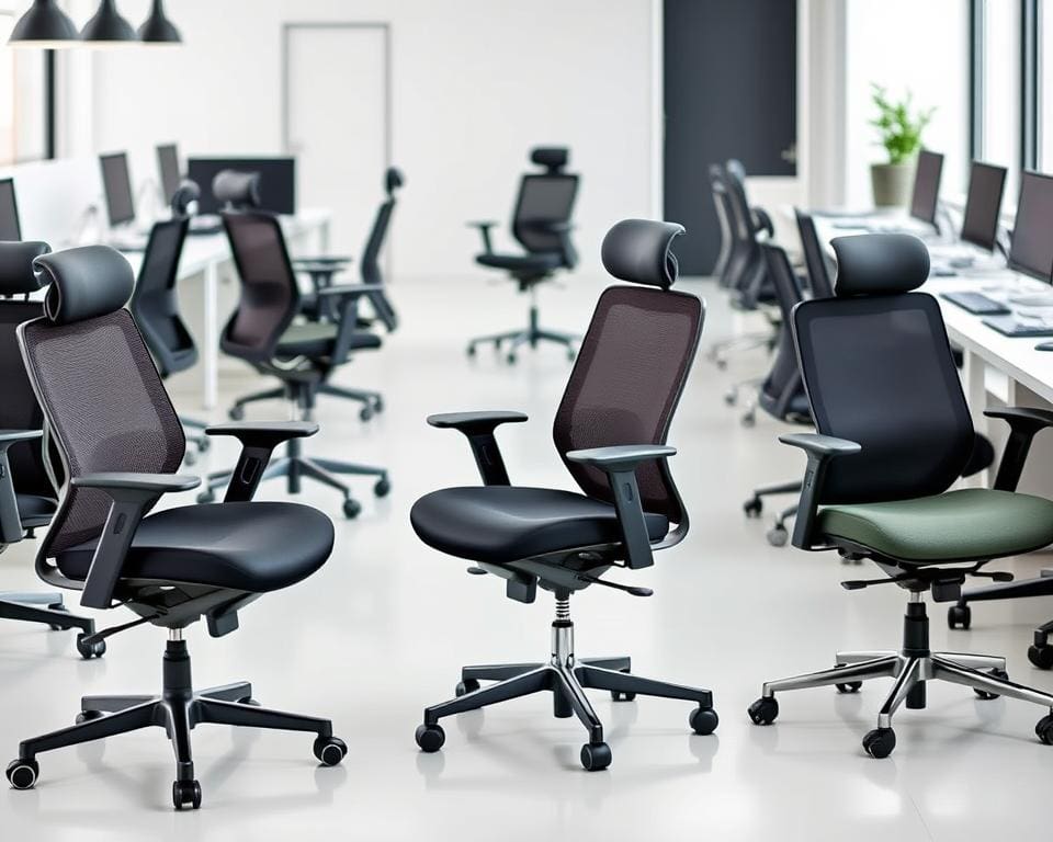 moderne Bürostuhlmodelle