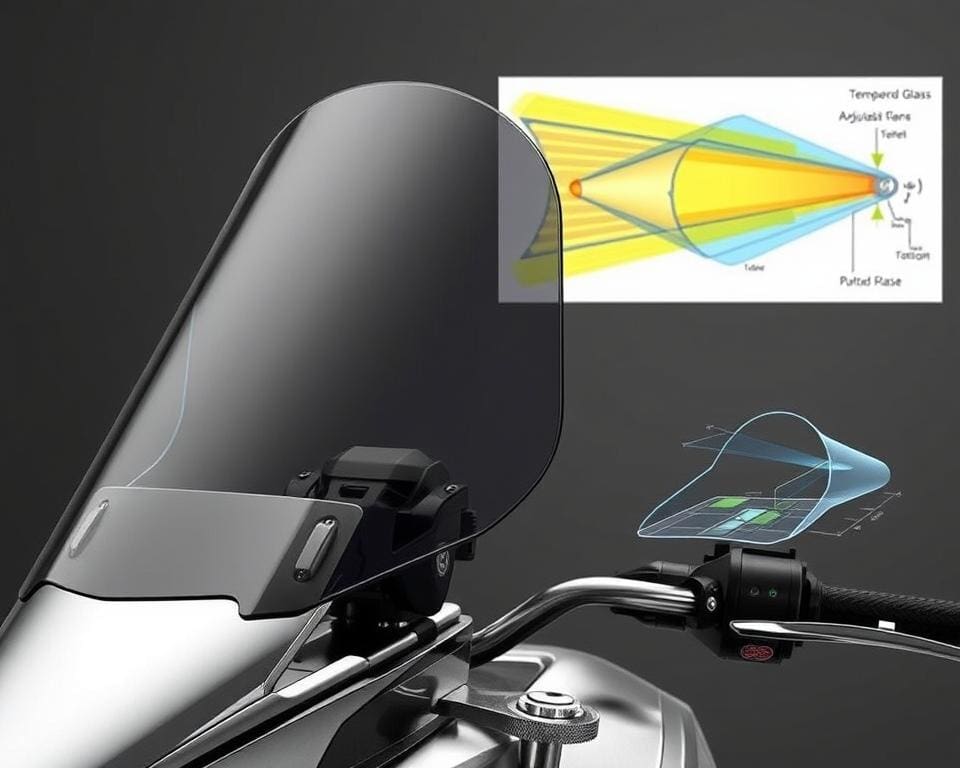 Materialien und Technologien von Motorrad Windschutzscheiben