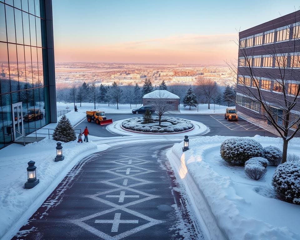 Was bringt ein regelmäßiger Winterdienst für Unternehmen?