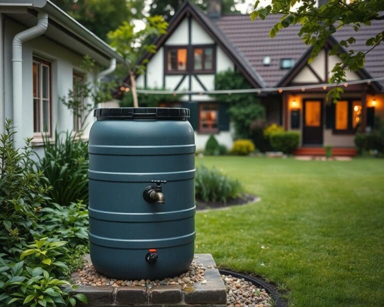 Wie baut man eine Regenwassersammlung auf?