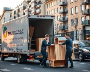 Gibt es Umzugsservice Berlin mit Möbelaufbau?