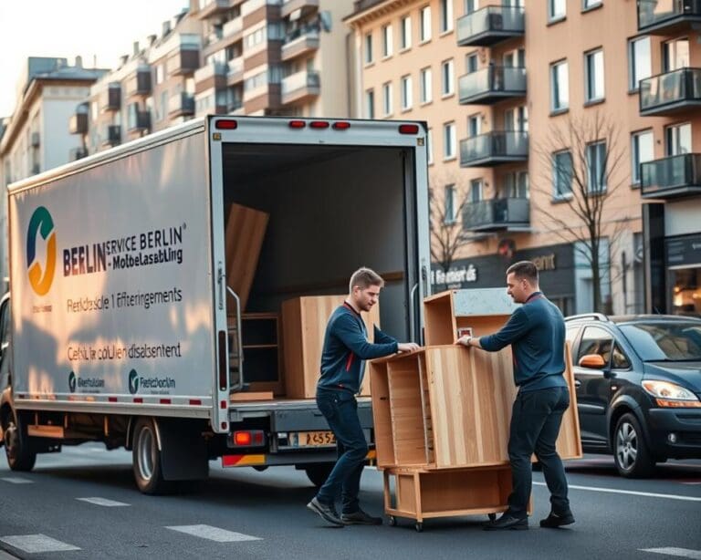 Gibt es Umzugsservice Berlin mit Möbelaufbau?