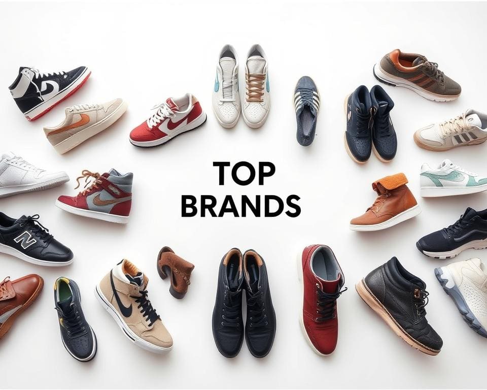 Sneaker-Marken und Stiefeletten-Hersteller