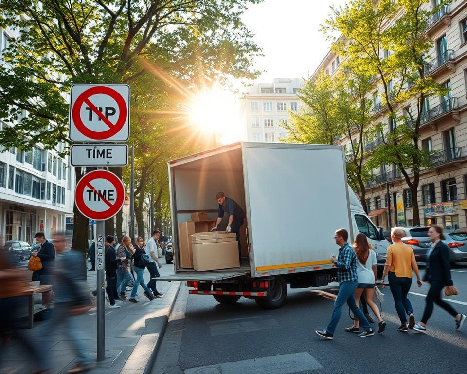 Umzugsservice mit Halteverbot Berlin