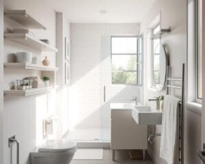 Was sind clevere Tipps für kleine Badezimmer?