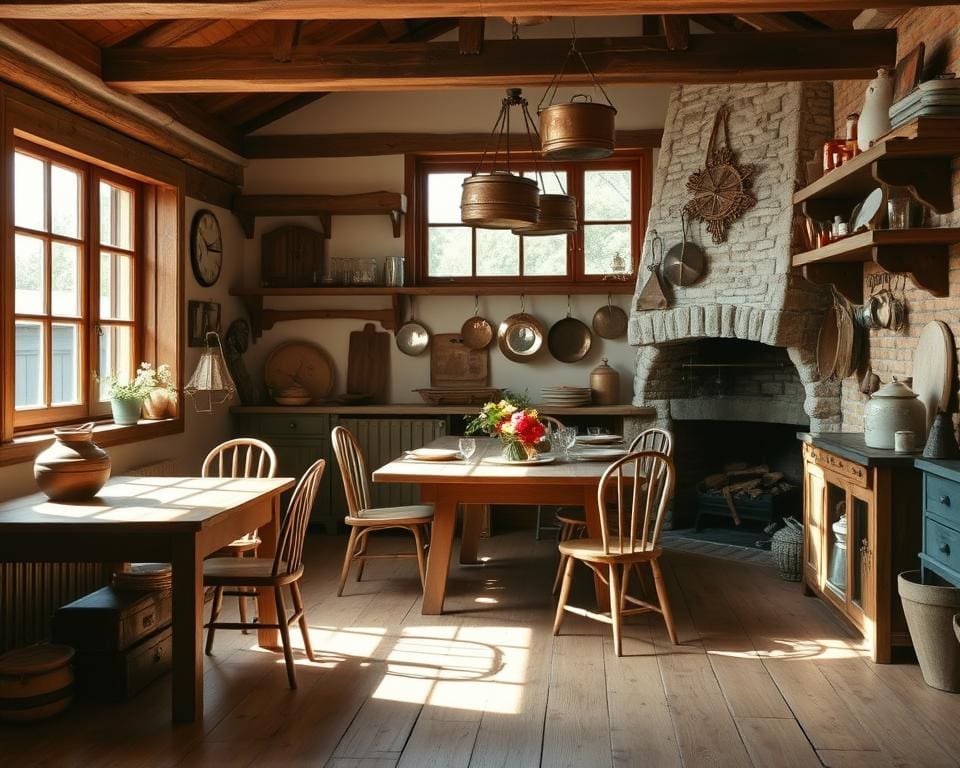 Was sind funktionale Elemente im Landhausstil?