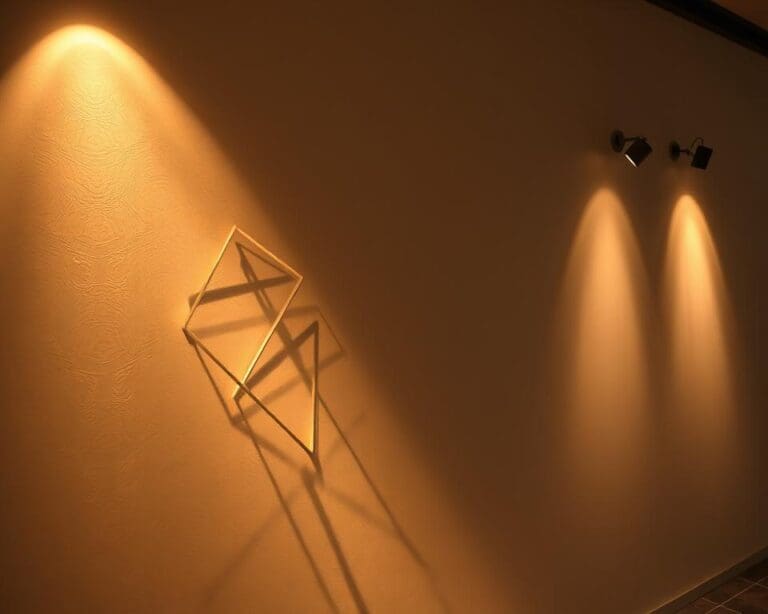 Was sind kreative Ideen für Wandgestaltung mit Licht?