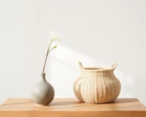 Was sind minimalistische Accessoires im Japandi-Stil?