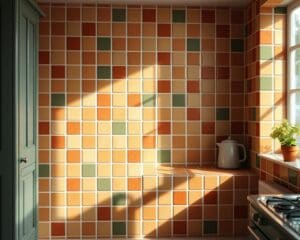 Was sind passende Farben für Retro-Fliesen?