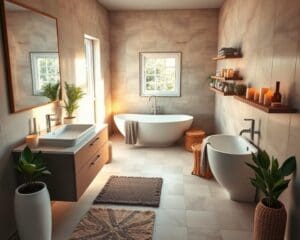 Wie gestaltest du ein kleines Badezimmer wohnlich?