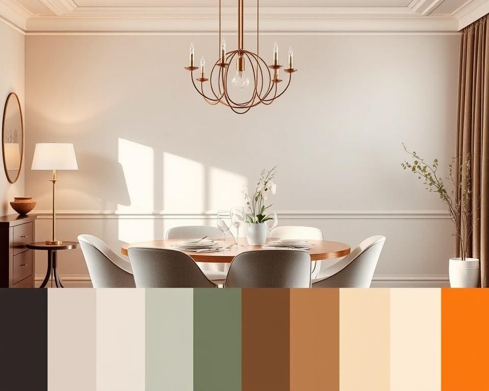 elegante Farbpaletten