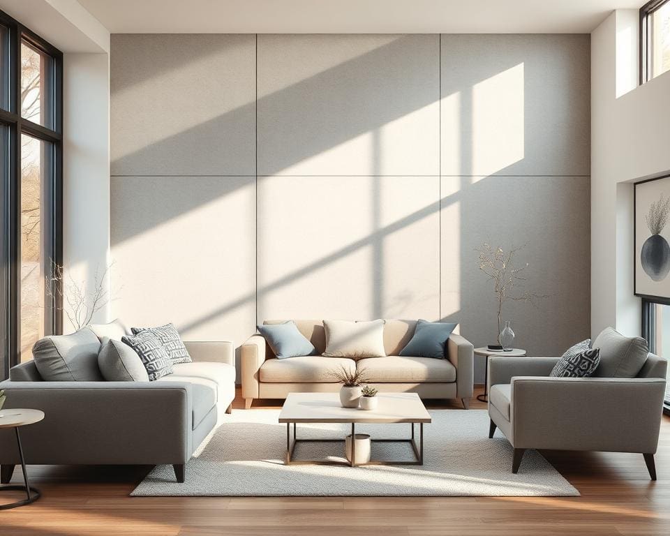 moderne Wandgestaltung