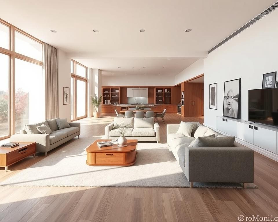 moderne Wohnraumkonzepte