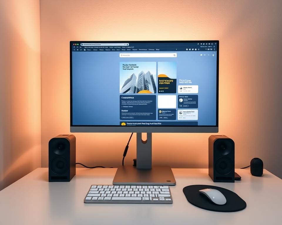 optimale Bildschirmgröße Büroarbeit