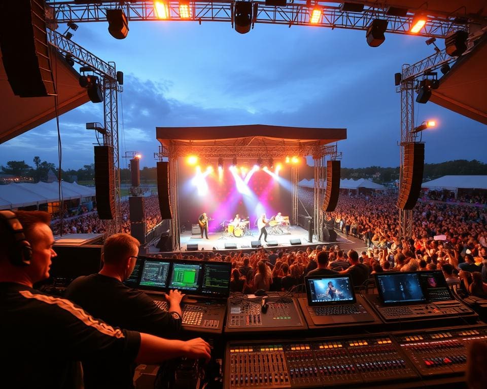 Herausforderungen in der Festival Tontechnik