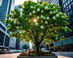Kann man eine Magnolie in der Stadt pflanzen?