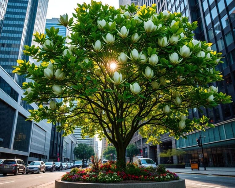 Kann man eine Magnolie in der Stadt pflanzen?