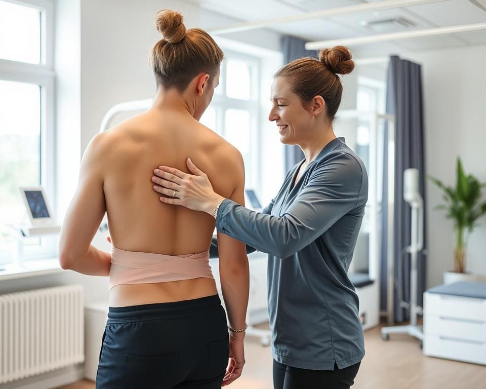 Kinesio Taping in Schmerztherapie Frankfurt