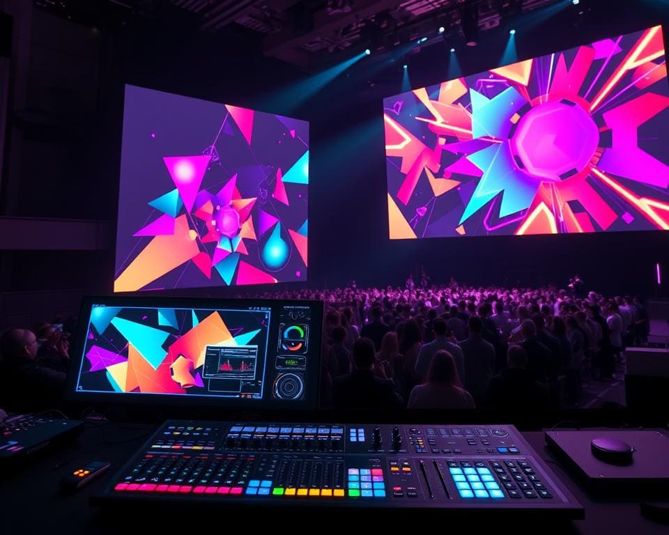 VJ Software und Echtzeit-Visualisierung