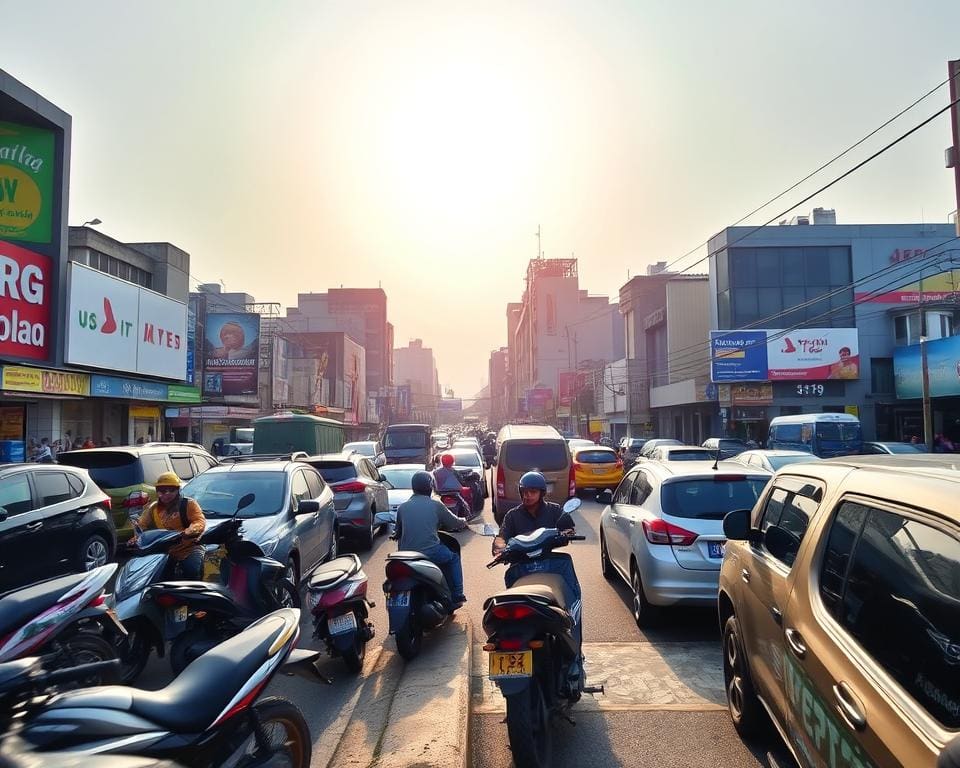 Verkehrsregeln und Parkverhalten in Indonesien