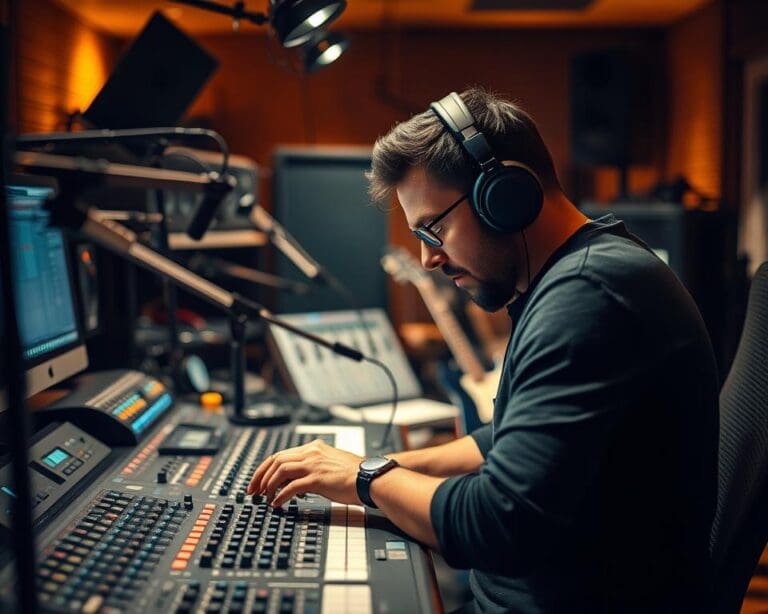 Was tut ein Musikproduzent im Studioalltag?