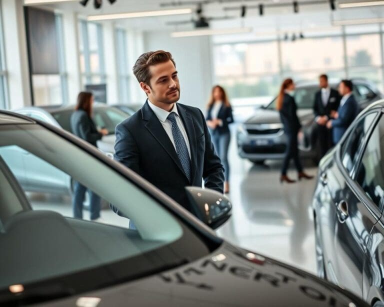 Wie arbeitet ein Autohaus mit Leasingkunden?
