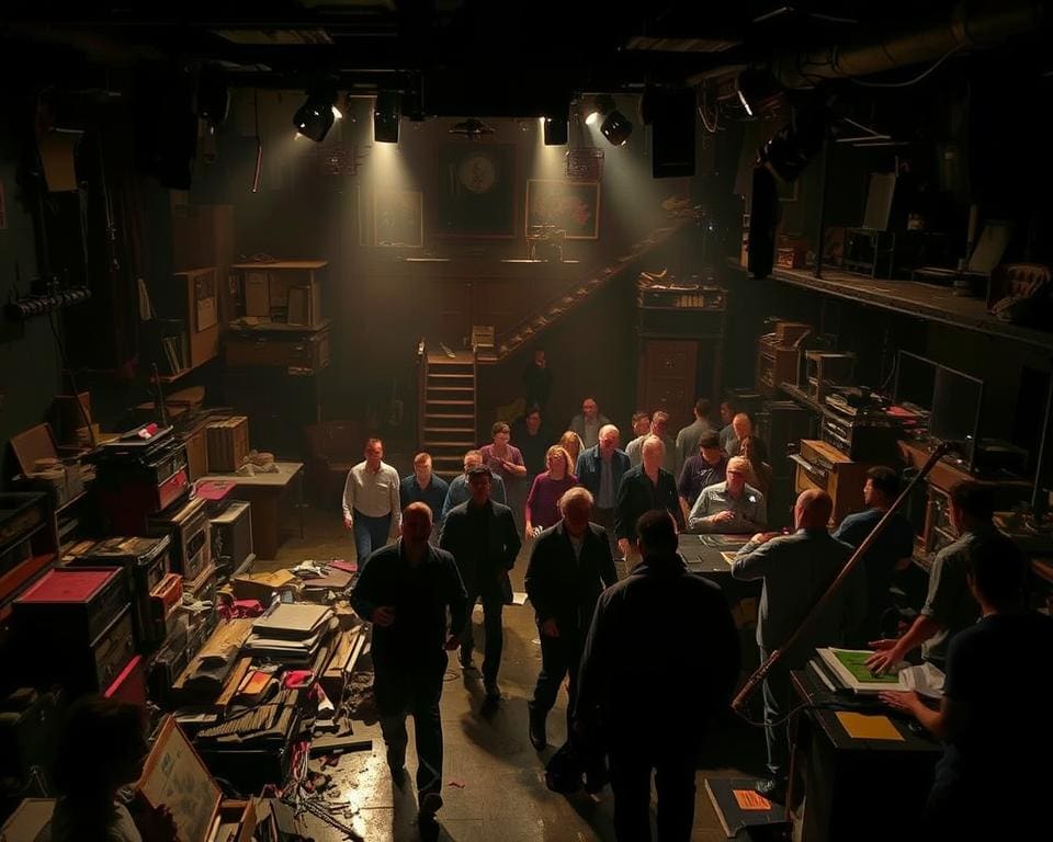 Wie läuft ein Tag im Theater hinter der Bühne?