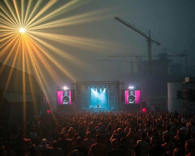 Wie plant ein Veranstalter ein Techno-Festival?