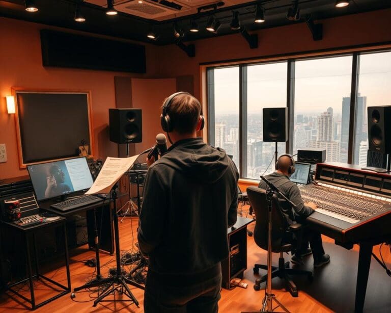 Wie wird man Synchronsprecher im Musikfilm?