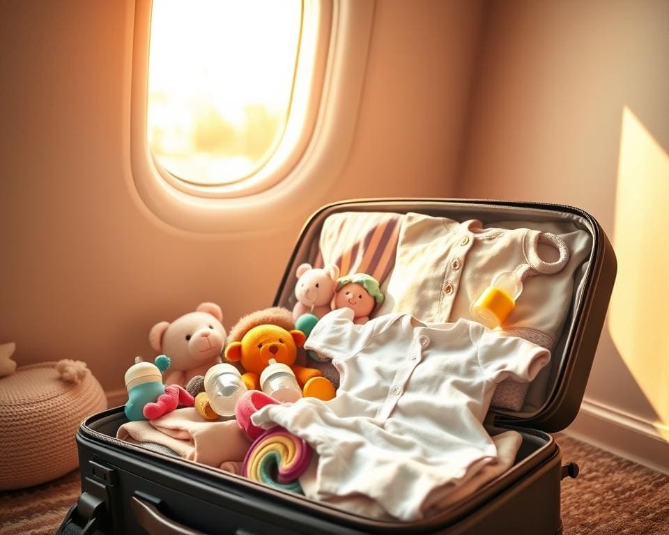 Babyausstattung Flugreise
