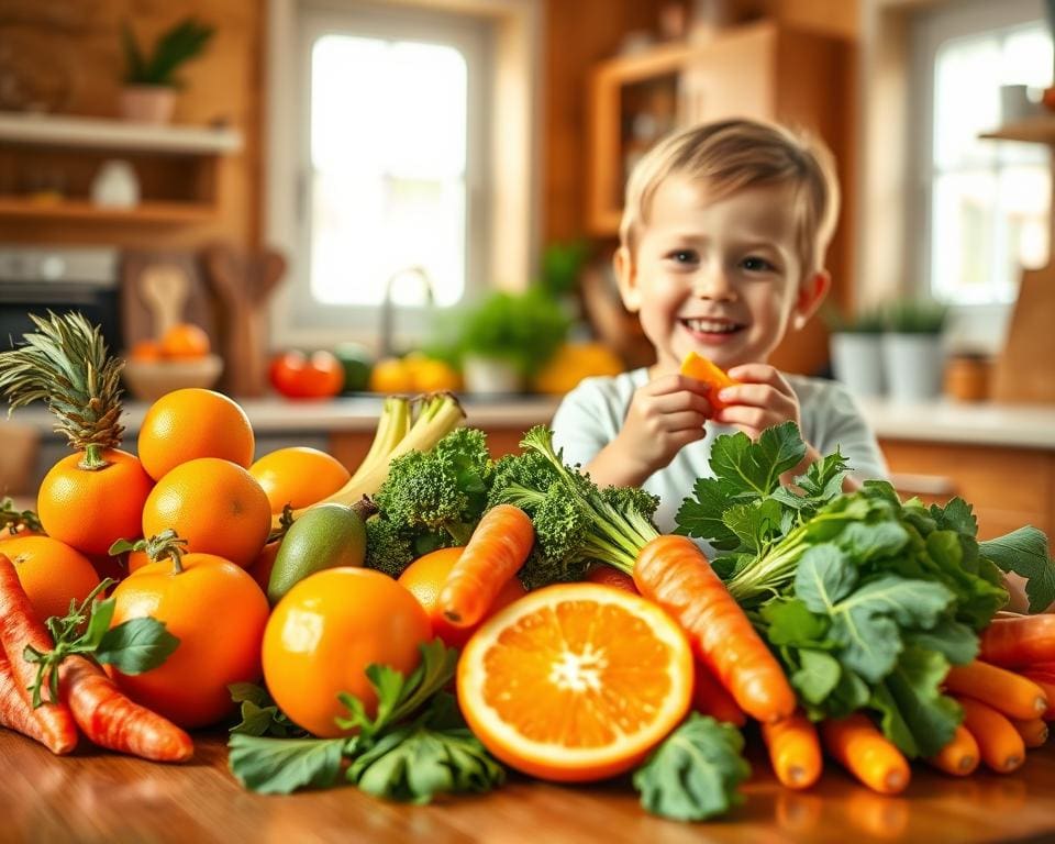 Gesunde Ernährung Kinder Immunsystem