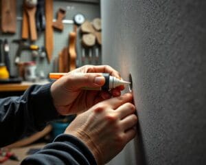 Wie dichte ich Bohrlöcher dauerhaft und sauber ab?