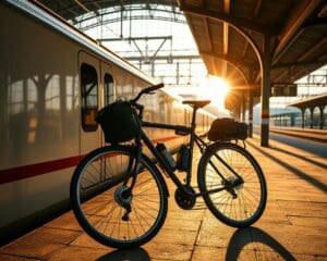 Wie reist man mit Fahrrad und Bahn kombiniert?