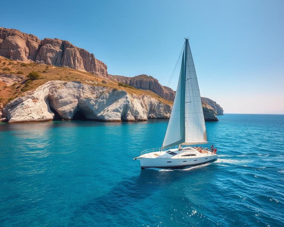 beste Reisezeit Segelurlaub Mittelmeer