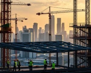 Bau- und Montageservices für neue Projekte