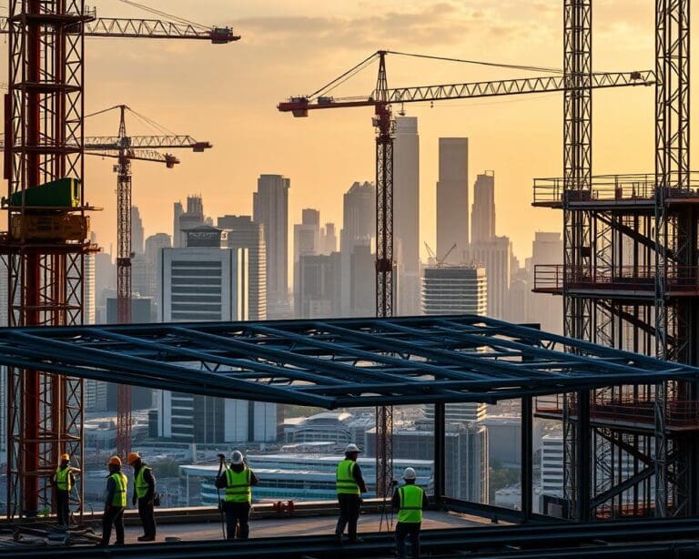 Bau- und Montageservices für neue Projekte