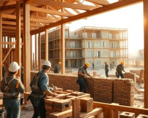 Handwerker, die mehr bauen als nur Mauern