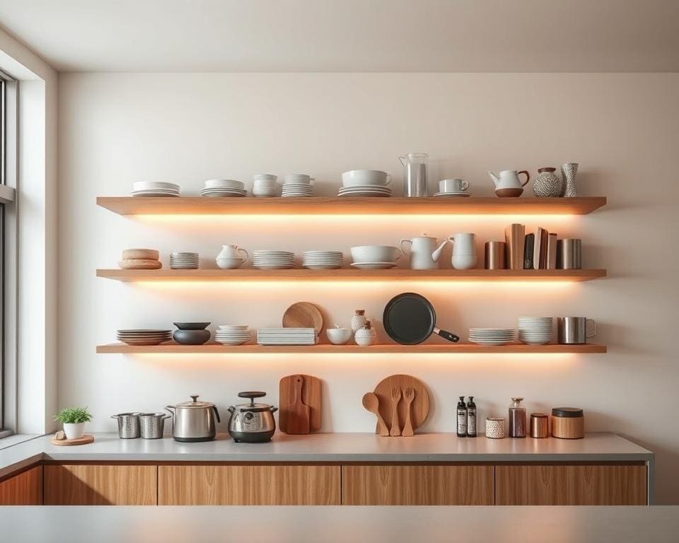 Organisation offene Regale
