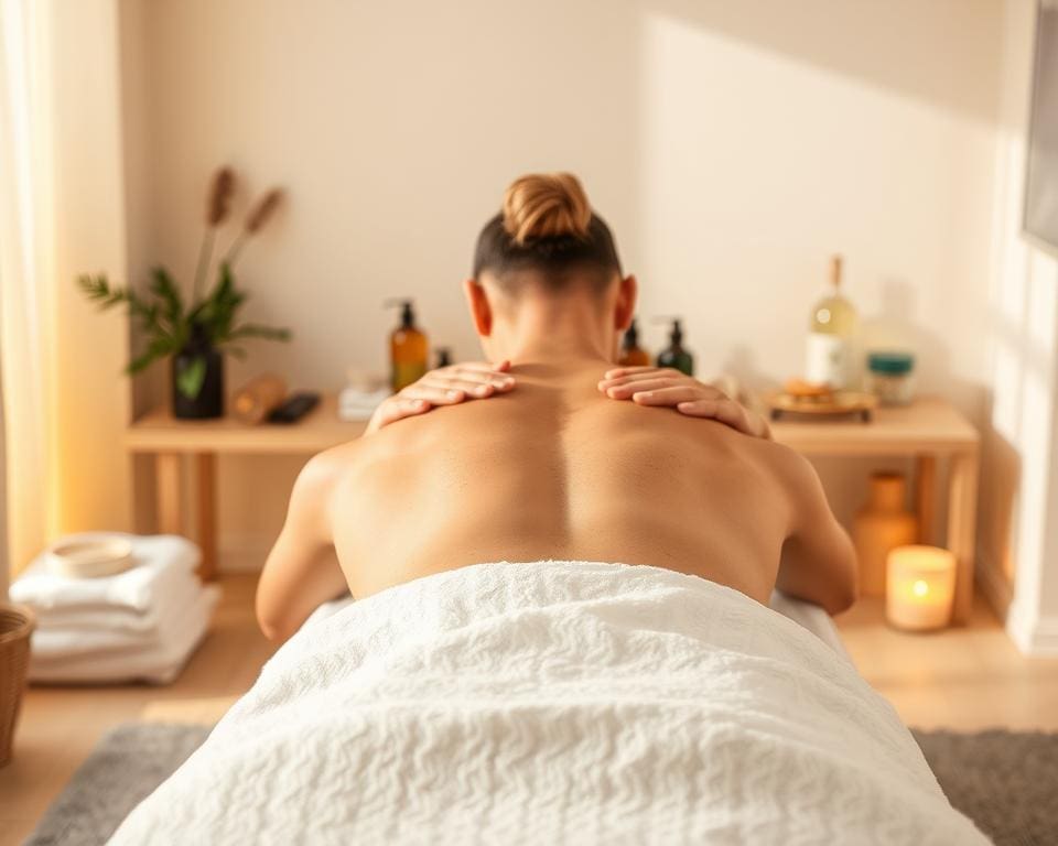Schmerzlinderung durch Faszienmassage