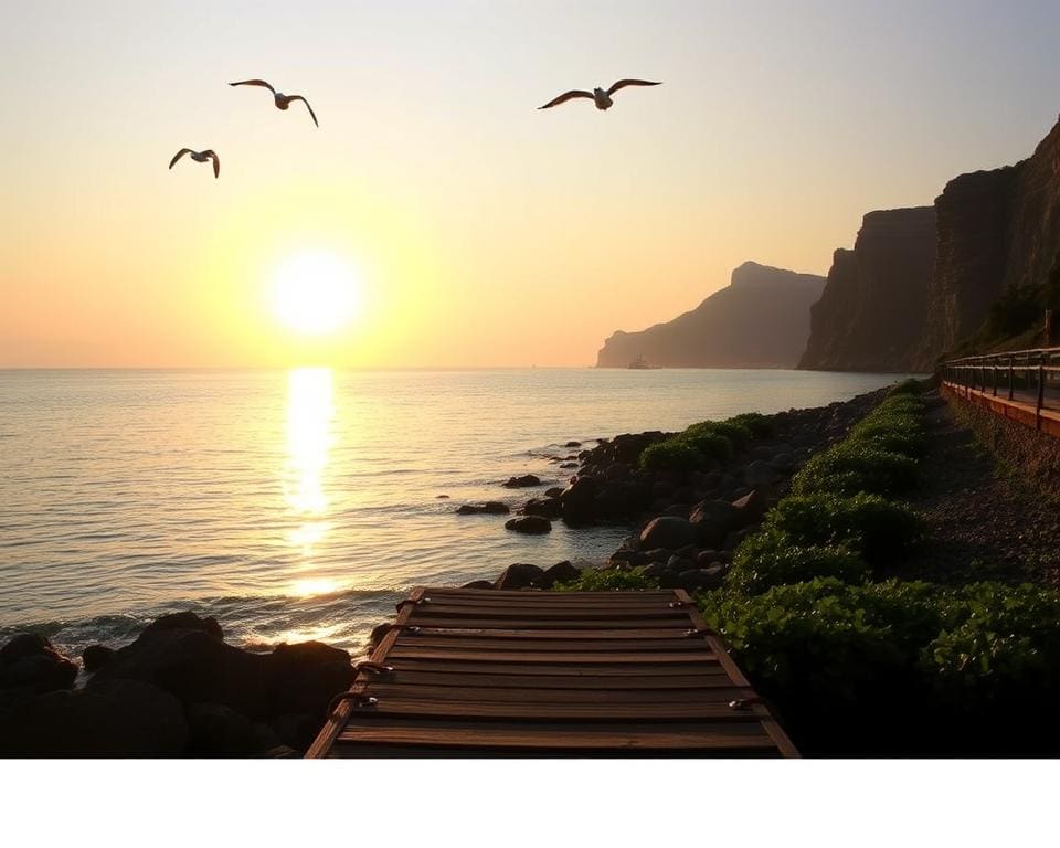 Wie erlebst du Sonnenaufgänge direkt am Meer?